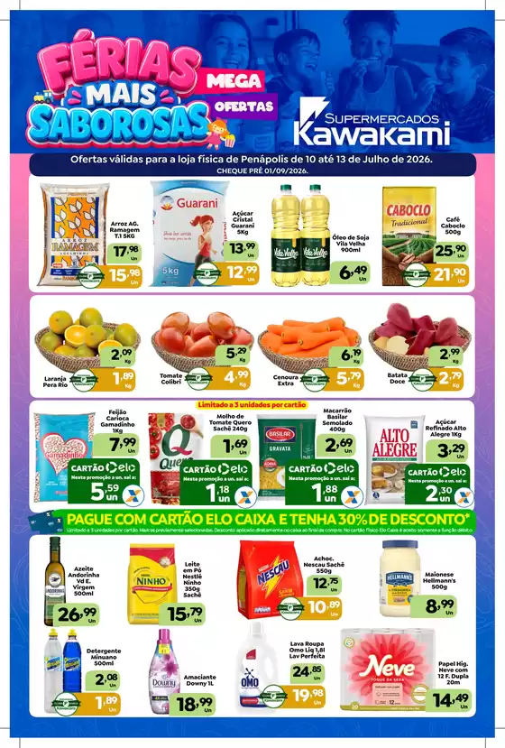 Catálogo Supermercados Kawakami | Ofertas - Penápolis | 2026-07-10T00:00:00.000Z - 2026-07-13T00:00:00.000Z