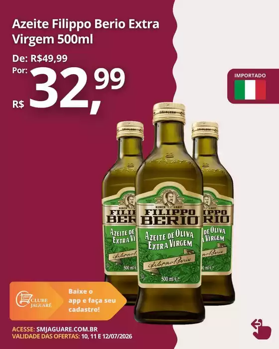 Catálogo Supermercado Jaguaré | Encarte Supermercado Jaguaré | 2026-07-10T00:00:00.000Z - 2026-07-12T00:00:00.000Z