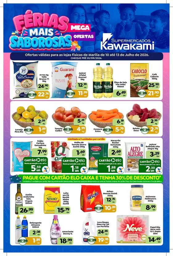 Catálogo Supermercados Kawakami | Ofertas - Marília | 2026-07-10T00:00:00.000Z - 2026-07-13T00:00:00.000Z