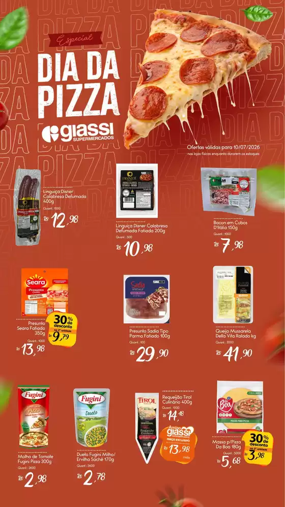 Catálogo Giassi Supermercados | Ótima oferta para caçadores de pechinchas | 2026-07-10T00:00:00.000Z - 2026-07-10T00:00:00.000Z