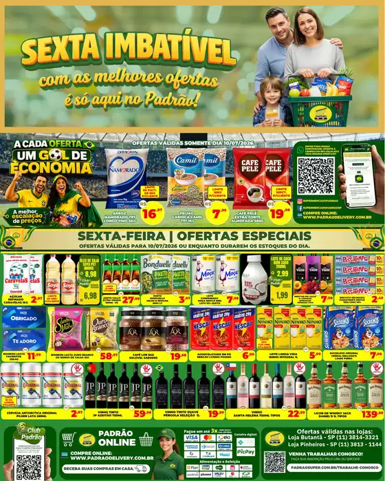 Catálogo Supermercado Padrão | Encarte Supermercado Padrão | 2026-07-10T00:00:00.000Z - 2026-07-10T00:00:00.000Z