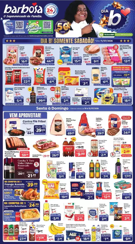 Catálogo Barbosa Supermercados | Rede | 2026-07-10T00:00:00.000Z - 2026-07-14T00:00:00.000Z