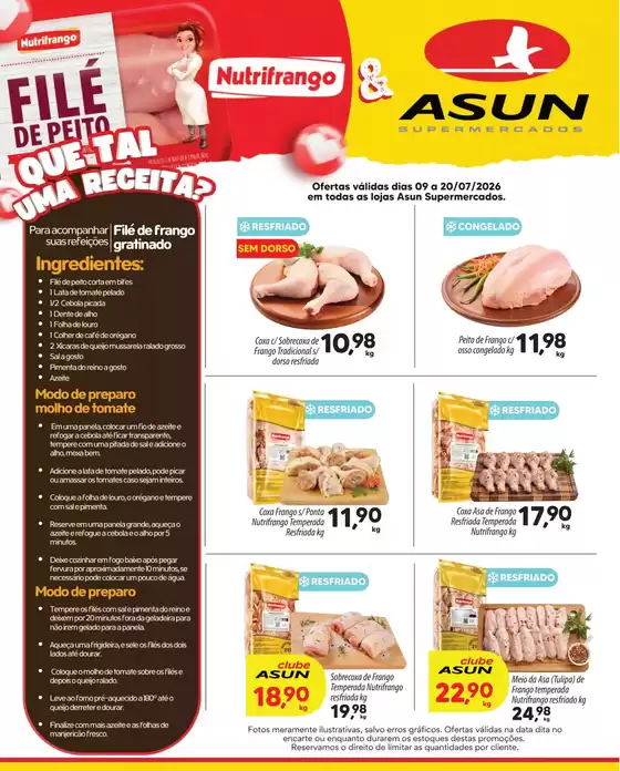 Catálogo Asun | Exclusivo Nutrifrango | 2026-07-09T00:00:00.000Z - 2026-07-20T00:00:00.000Z
