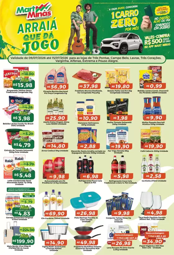 Catálogo Mart Minas | Descubra ofertas atraentes | 2026-07-09T00:00:00.000Z - 2026-07-15T00:00:00.000Z