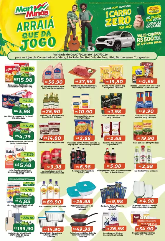 Catálogo Mart Minas | Ofertas exclusivas para nossos clientes | 2026-07-09T00:00:00.000Z - 2026-07-15T00:00:00.000Z