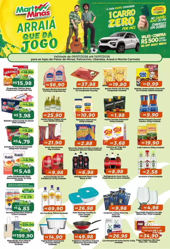 Catálogo Mart Minas | 253 Patos de Minas Patrocinio Uberaba AraxaMonte Carmelo | 2026-07-09T00:00:00.000Z - 2026-07-15T00:00:00.000Z