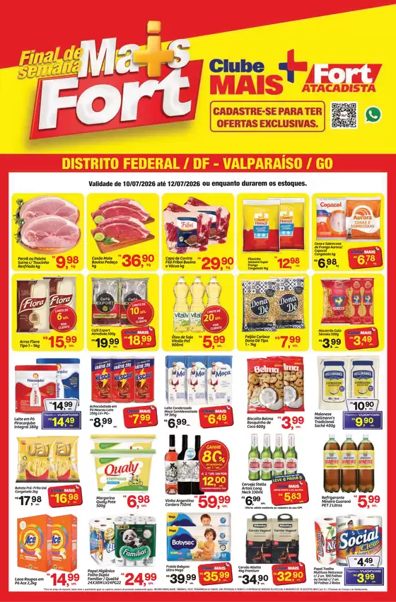 Catálogo Fort Atacadista | DF Fort Fim de Semana 10 a 12 JUL 26 Final | 2026-07-10T00:00:00.000Z - 2026-07-12T00:00:00.000Z