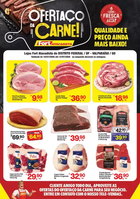 Catálogo Fort Atacadista | DF Fort Ofertaco da Carne 10 a 12 JUL 26 | 2026-07-10T00:00:00.000Z - 2026-07-12T00:00:00.000Z