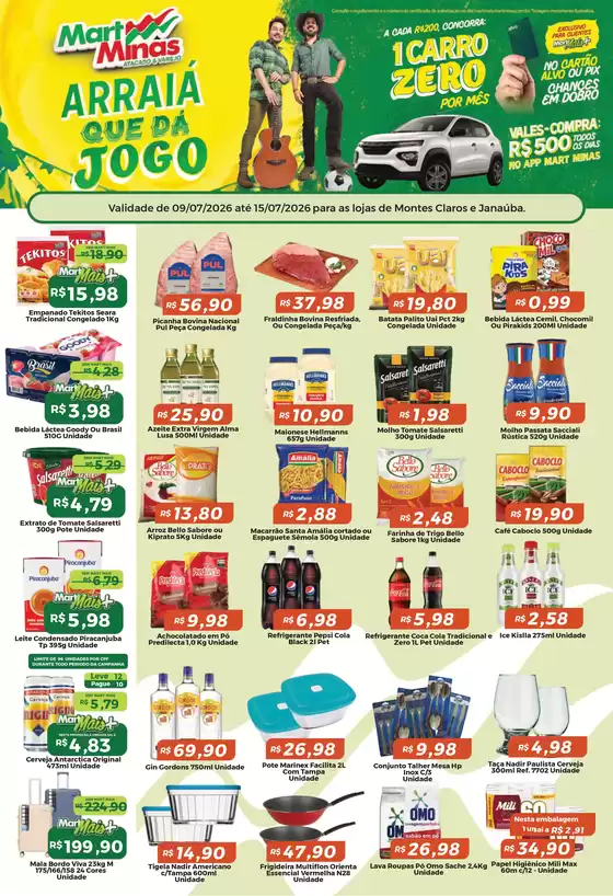 Catálogo Mart Minas | 212 Montes Claros Janauba | 2026-07-09T00:00:00.000Z - 2026-07-15T00:00:00.000Z