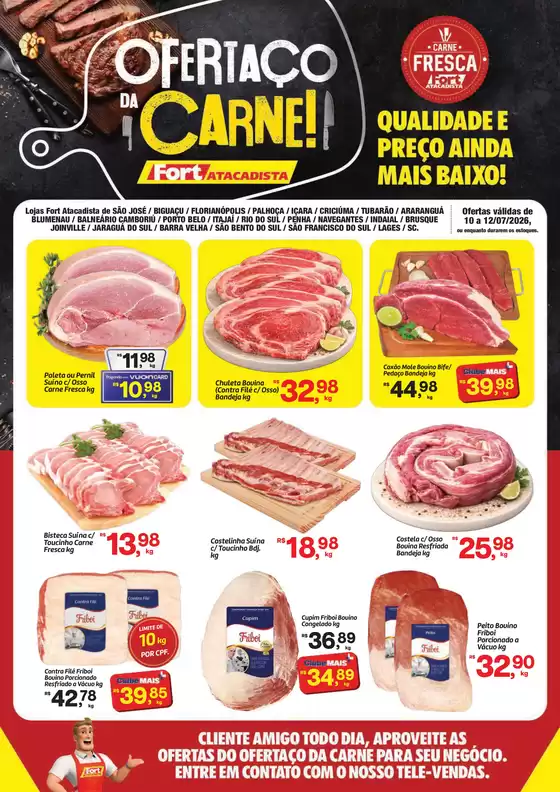 Catálogo Fort Atacadista | SC Fort Ofertaco da Carne 10 a 12 JUL 26 Regional | 2026-07-10T00:00:00.000Z - 2026-07-12T00:00:00.000Z