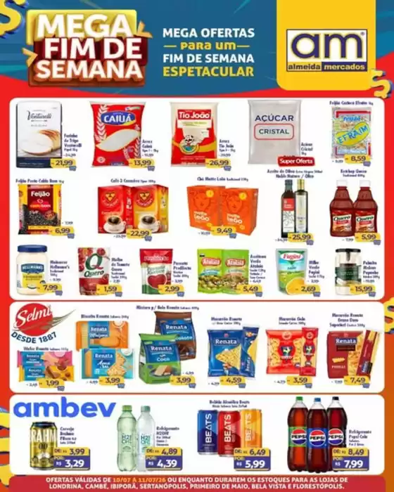 Catálogo Almeida Mercados | Preços imperdíveis para você! | 2026-07-10T00:00:00.000Z - 2026-07-11T00:00:00.000Z
