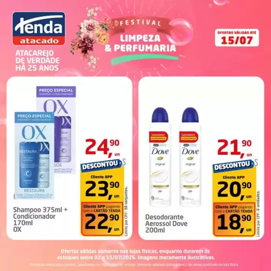 Catálogo Tenda Atacado | Limpeza e Perfumaria | 2026-07-13T00:00:00.000Z - 2026-07-15T00:00:00.000Z