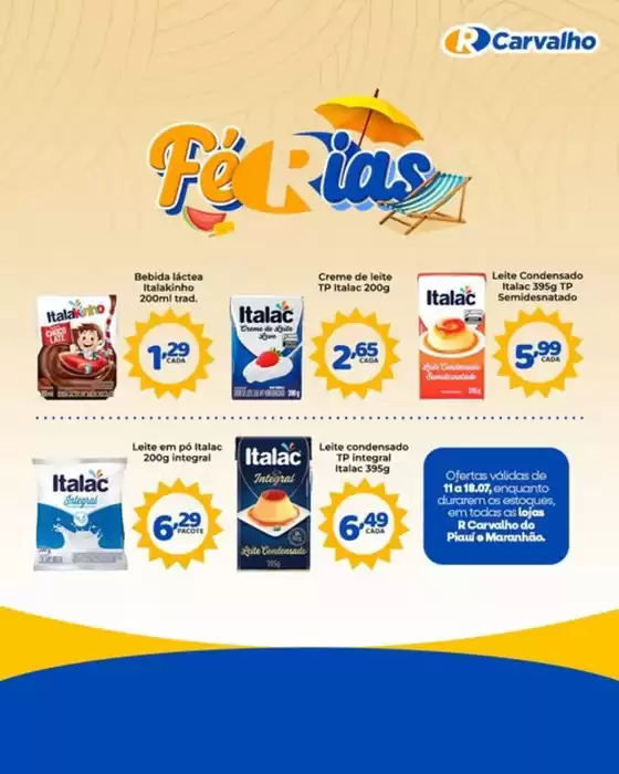 Catálogo R Carvalho Supermercado | Ofertas especiais | 2026-07-13T00:00:00.000Z - 2026-07-18T00:00:00.000Z