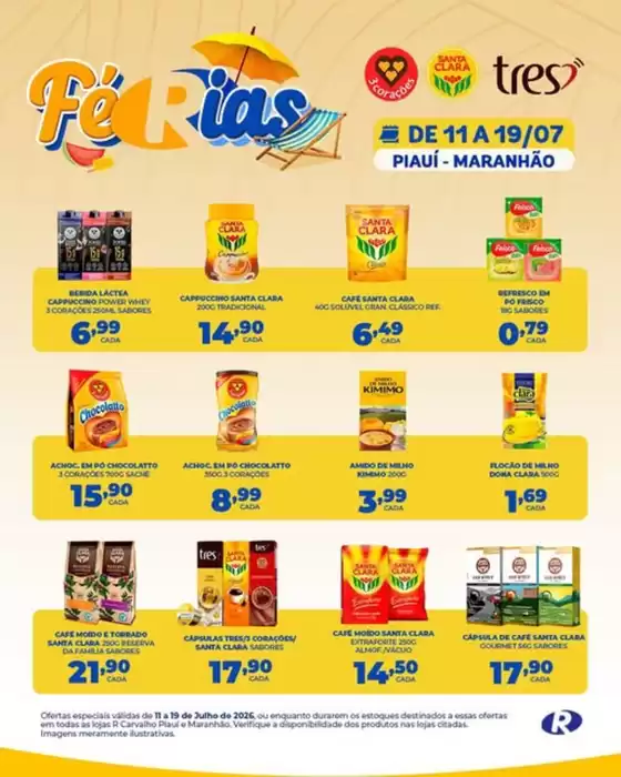 Catálogo R Carvalho Supermercado | Ofertas | 2026-07-13T00:00:00.000Z - 2026-07-19T00:00:00.000Z