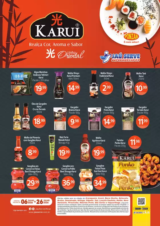 Catálogo Supermercados Jaù Serve | Special | 2026-07-13T00:00:00.000Z - 2026-07-26T00:00:00.000Z