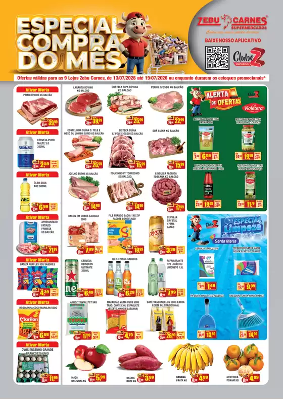 Catálogo Zebu Carnes Supermercados | Especial Compra do Mês | 2026-07-13T00:00:00.000Z - 2026-07-19T00:00:00.000Z