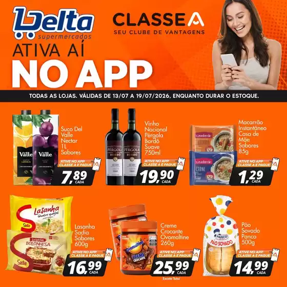 Catálogo Delta Supermercados | Ofertas e promoções atuais | 2026-07-13T00:00:00.000Z - 2026-07-19T00:00:00.000Z