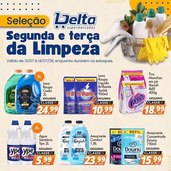 Catálogo Delta Supermercados | Melhores ofertas para compradores econômicos | 2026-07-13T00:00:00.000Z - 2026-07-14T00:00:00.000Z