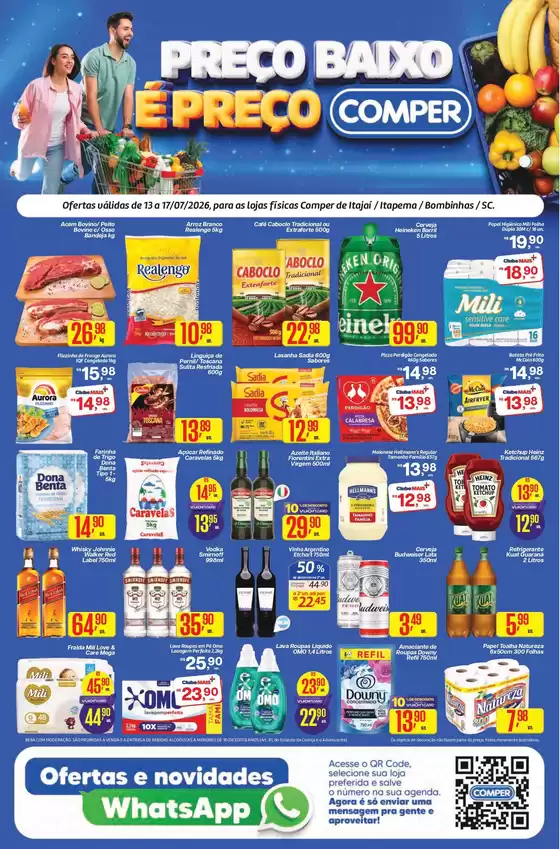 Catálogo Comper | Descontos e promoções | 2026-07-13T00:00:00.000Z - 2026-07-17T00:00:00.000Z