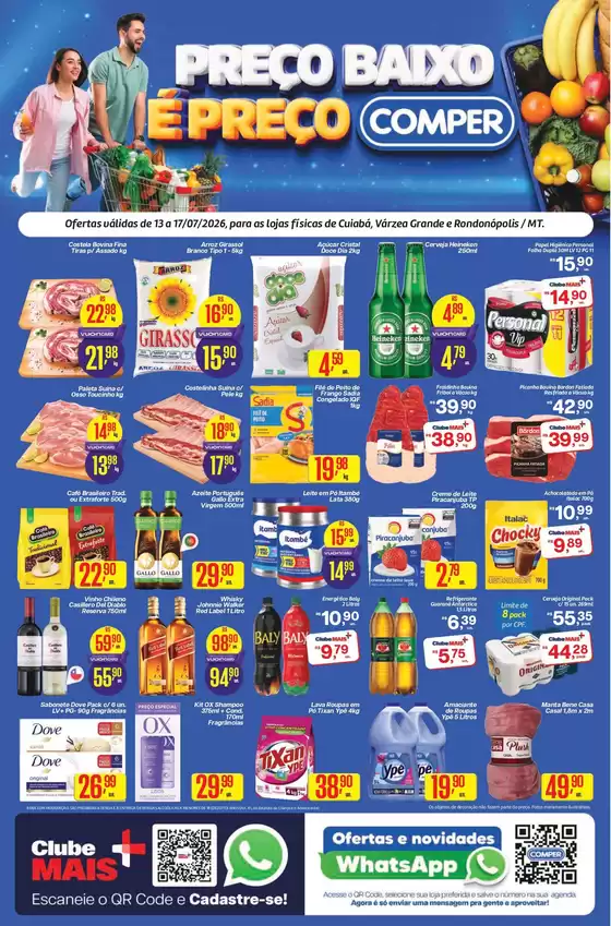 Catálogo Comper | Nossas melhores ofertas para você | 2026-07-13T00:00:00.000Z - 2026-07-17T00:00:00.000Z