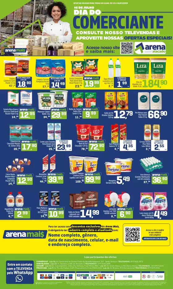 Catálogo Arena Atacado | Jornal ofertas | 2026-07-13T00:00:00.000Z - 2026-07-16T00:00:00.000Z