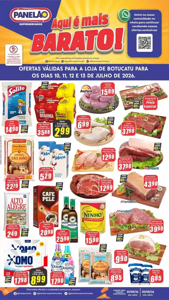 Catálogo Panelão | Descubra ofertas atraentes | 2026-07-10T00:00:00.000Z - 2026-07-13T00:00:00.000Z