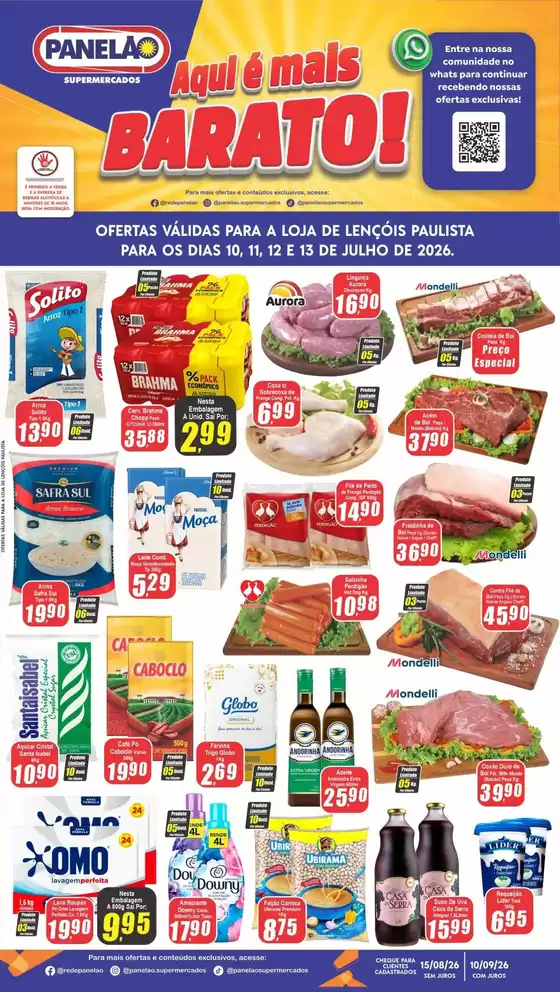 Catálogo Panelão | Ofertas para caçadores de pechinchas | 2026-07-10T00:00:00.000Z - 2026-07-13T00:00:00.000Z