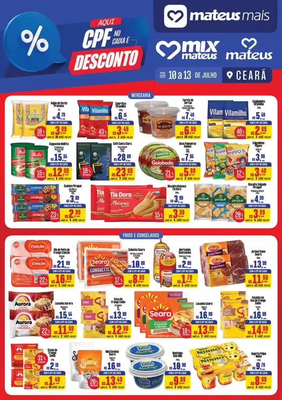 Catálogo Supermercados Mateus | App Mateus Mais | 2026-07-13T00:00:00.000Z - 2026-07-13T00:00:00.000Z