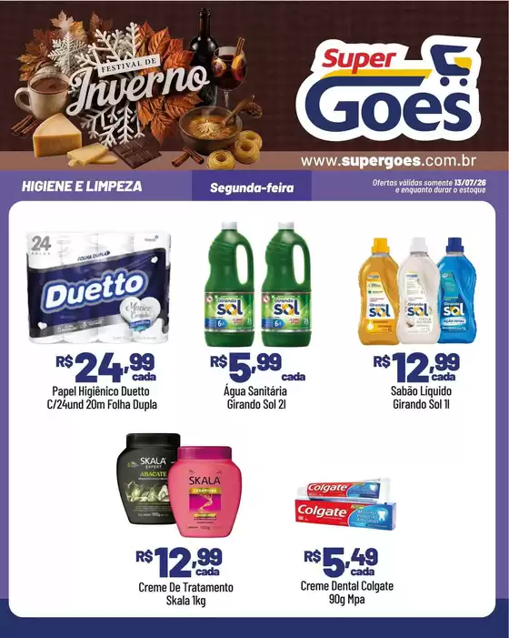 Catálogo Supermercados Goes | Nossas melhores pechinchas | 2026-07-13T00:00:00.000Z - 2026-07-13T00:00:00.000Z