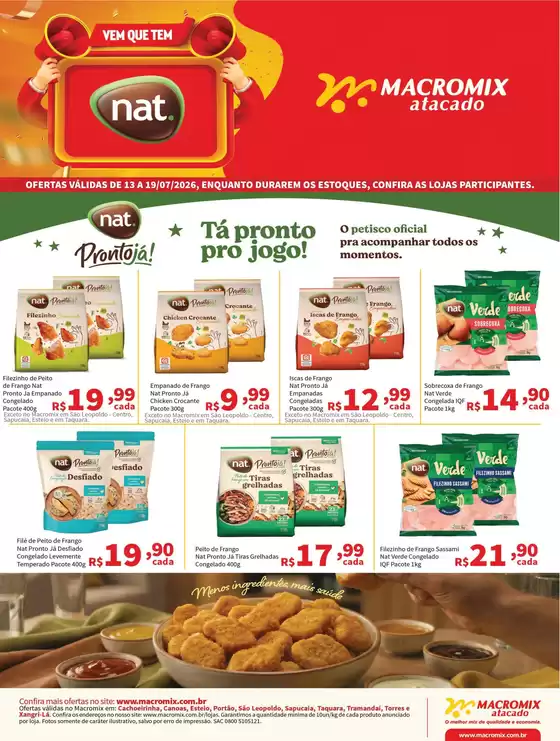 Catálogo Macromix Atacado | Ótima oferta para todos os clientes | 2026-07-13T00:00:00.000Z - 2026-07-19T00:00:00.000Z