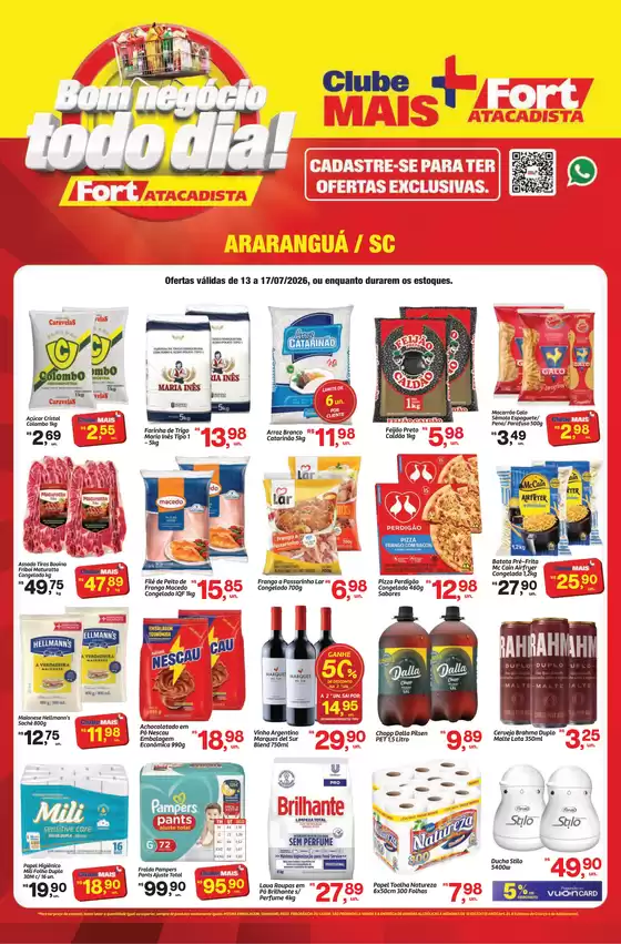 Catálogo Fort Atacadista | SC Fort Semanal 3ed 13 a 17 JUL 26 Ararangua | 2026-07-13T00:00:00.000Z - 2026-07-17T00:00:00.000Z