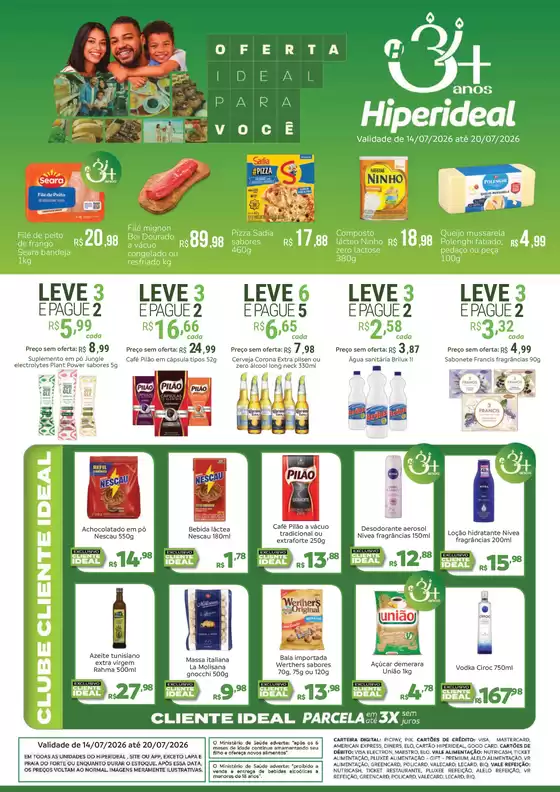 Catálogo Hiperideal Supermercados | Novas ofertas para descobrir | 2026-07-13T00:00:00.000Z - 2026-07-20T00:00:00.000Z