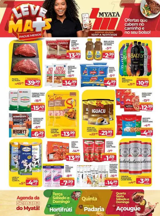 Catálogo Supermercados Myatã | Encarte Supermercados Myatã | 2026-07-10T00:00:00.000Z - 2026-07-16T00:00:00.000Z