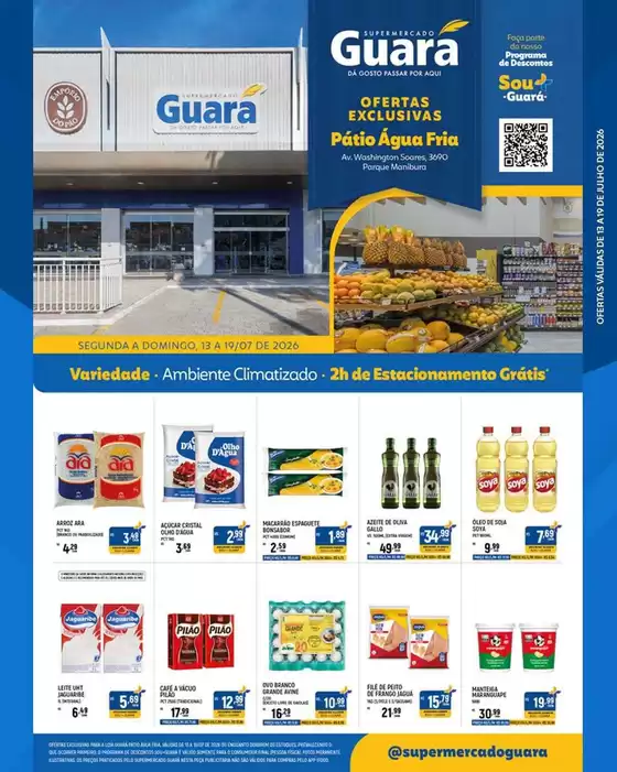 Catálogo Supermercado Guará | Ofertas exclusivas | 2026-07-13T00:00:00.000Z - 2026-07-19T00:00:00.000Z