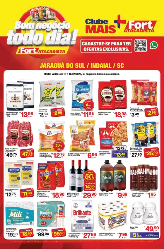 Catálogo Fort Atacadista | SC Fort Semanal 3ed 13 a 16 JUL 26 Jaragua Indaial | 2026-07-13T00:00:00.000Z - 2026-07-16T00:00:00.000Z