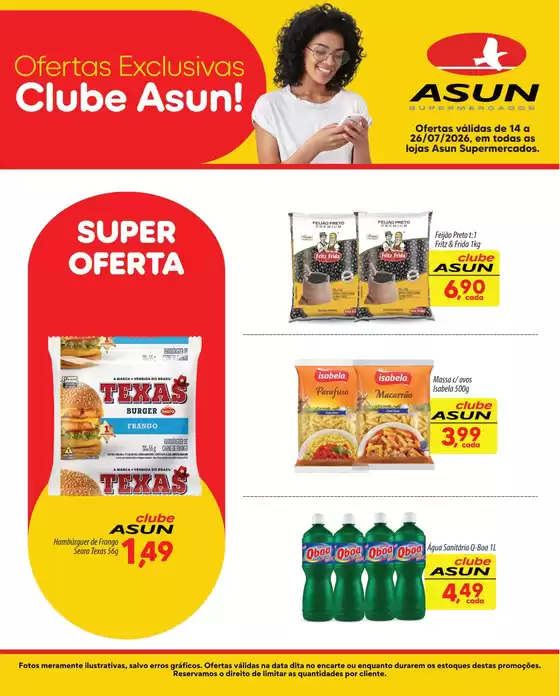 Catálogo Asun | Ofertas Clube | 2026-07-14T00:00:00.000Z - 2026-07-26T00:00:00.000Z