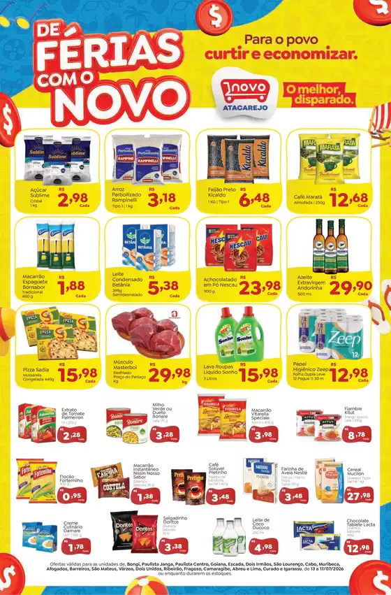 Catálogo Novo Atacarejo | Ofertas da Semana | 2026-07-13T00:00:00.000Z - 2026-07-17T00:00:00.000Z