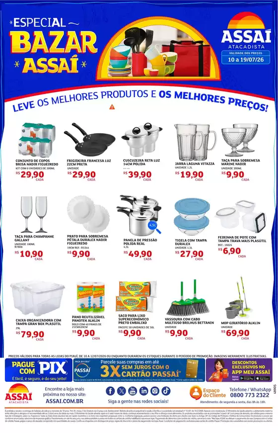 Catálogo Assaí Atacadista | Encarte Assaí Atacadista 48905-102 | 2026-07-13T00:00:00.000Z - 2026-07-19T00:00:00.000Z