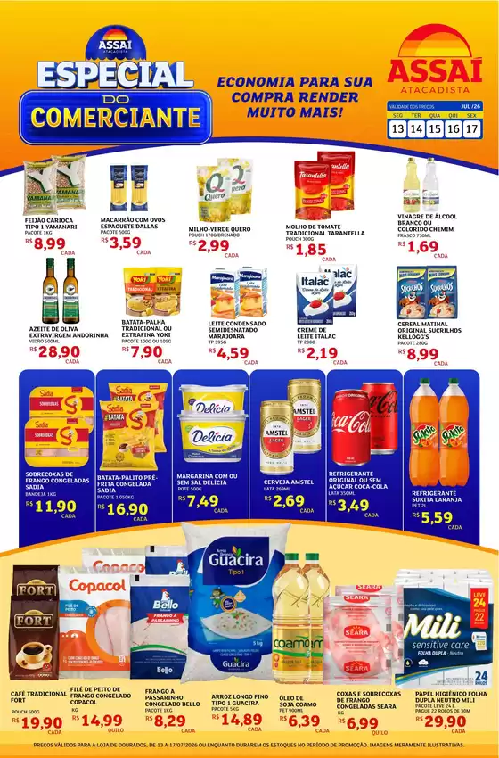 Catálogo Assaí Atacadista | Encarte Assaí Atacadista 48910 | 2026-07-13T00:00:00.000Z - 2026-07-17T00:00:00.000Z