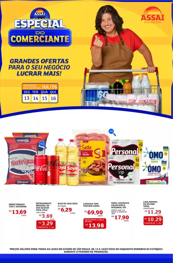 Catálogo Assaí Atacadista | Encarte Assaí Atacadista 48666 | 2026-07-13T00:00:00.000Z - 2026-07-16T00:00:00.000Z