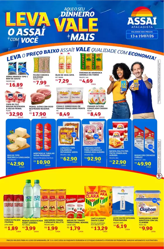 Catálogo Assaí Atacadista | Encarte Assaí Atacadista 48836-357 | 2026-07-13T00:00:00.000Z - 2026-07-19T00:00:00.000Z