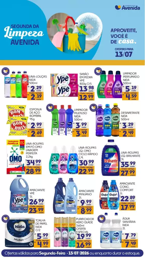 Catálogo Supermercados Avenida | Ofertas exclusivas e pechinchas | 2026-07-13T00:00:00.000Z - 2026-07-13T00:00:00.000Z