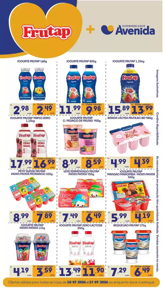Catálogo Supermercados Avenida | Encarte Supermercados Avenida | 2026-07-10T00:00:00.000Z - 2026-07-17T00:00:00.000Z