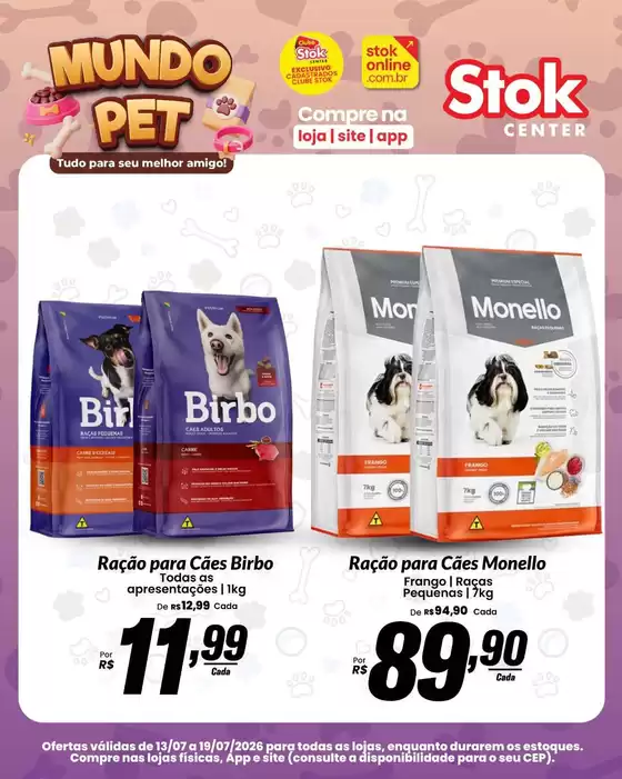 Catálogo Stok Center | Ampla seleção de ofertas | 2026-07-13T00:00:00.000Z - 2026-07-19T00:00:00.000Z