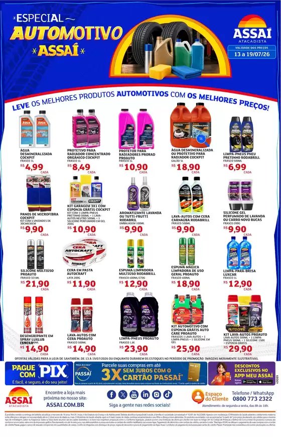 Catálogo Assaí Atacadista | Encarte Assaí Atacadista 49089-65 | 2026-07-13T00:00:00.000Z - 2026-07-19T00:00:00.000Z