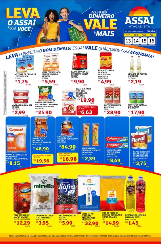 Catálogo Assaí Atacadista | Encarte Assaí Atacadista 49085-64 | 2026-07-13T00:00:00.000Z - 2026-07-16T00:00:00.000Z