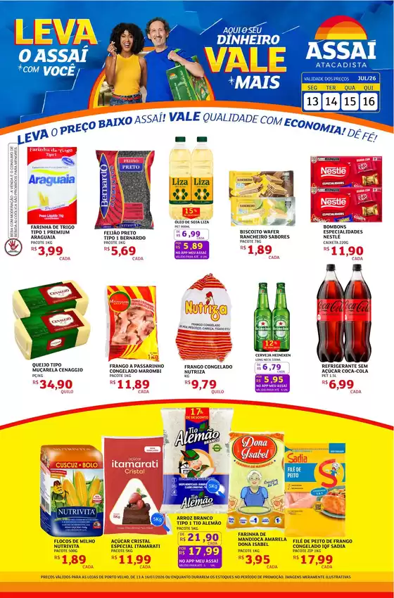 Catálogo Assaí Atacadista | Encarte Assaí Atacadista 49138-39 | 2026-07-13T00:00:00.000Z - 2026-07-16T00:00:00.000Z
