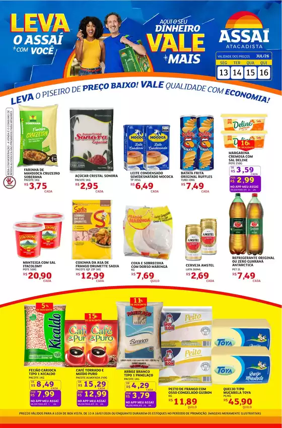 Catálogo Assaí Atacadista | Encarte Assaí Atacadista 49138-73 | 2026-07-13T00:00:00.000Z - 2026-07-16T00:00:00.000Z