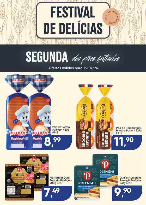 Catálogo Imec Supermercados | BAIXA 16366 IMEC Segunda do Pao Fatiado 130726 | 2026-07-13T00:00:00.000Z - 2026-07-13T00:00:00.000Z