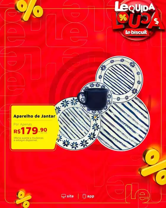 Catálogo Le Biscuit | Ampla seleção de ofertas | 2026-07-13T00:00:00.000Z - 2026-07-20T00:00:00.000Z